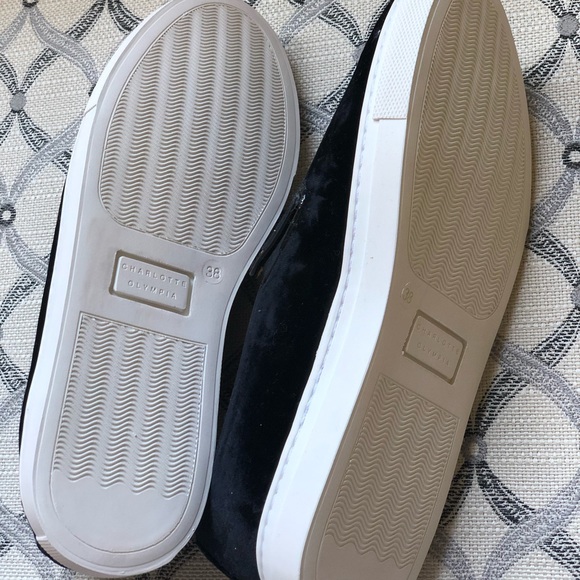 Charlotte Olympia Kitty Slip On Sneakers - Picture 3 of 5